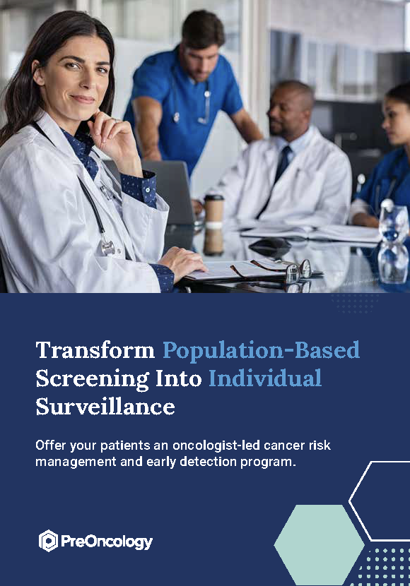 Physician overview brochure cover image