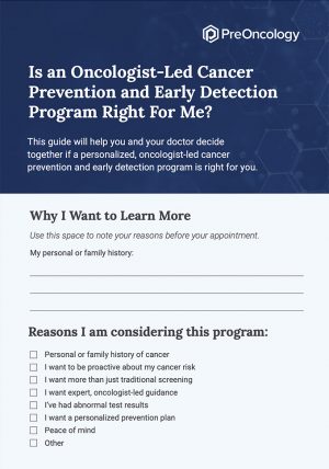 Patient and physician discussion guide cover